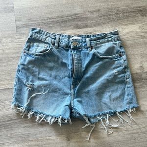 Zara denim shorts